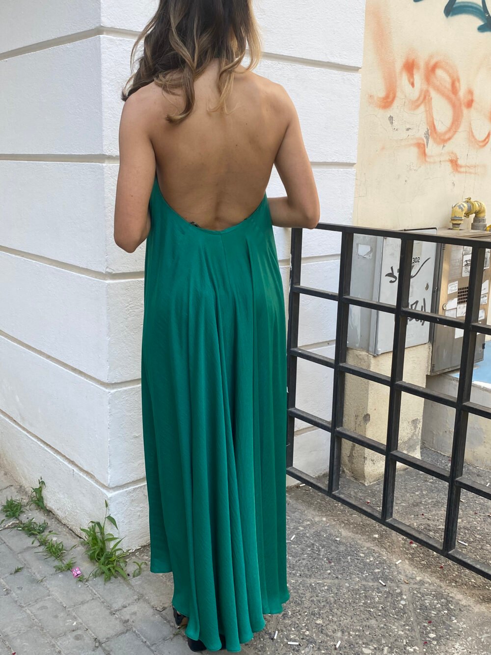 moutaki open back dress prasino cukagr2 scaled