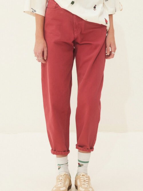 Hemithea Estrella DenimPants Red cukagr2