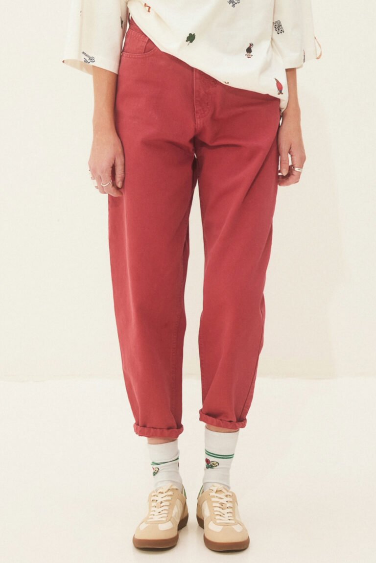 Hemithea Estrella DenimPants Red cukagr2