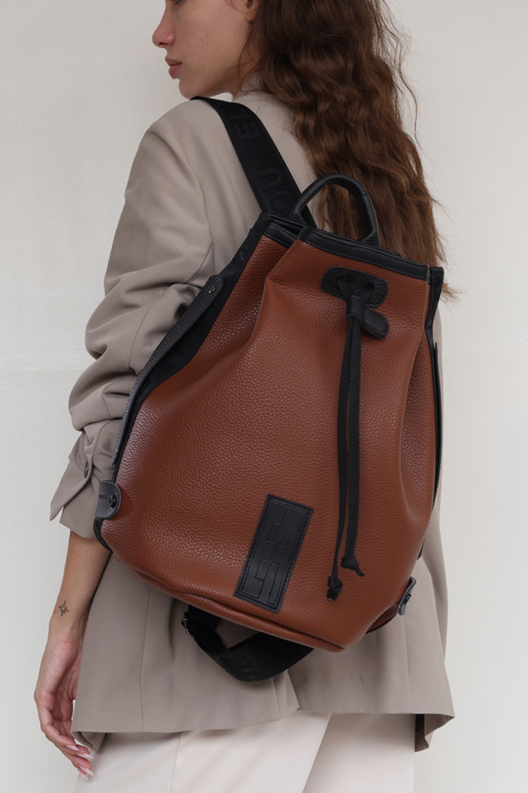 elena athanasiou In The Name S. Backpack Brown cukagr2