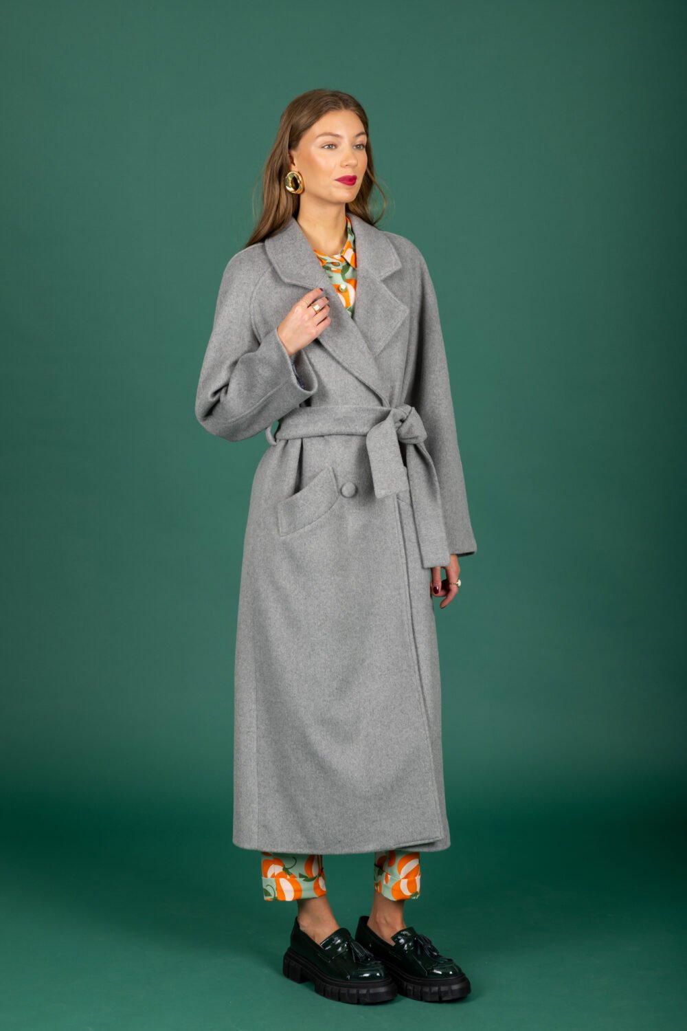 chaton Matthew coat Grey cukagr1