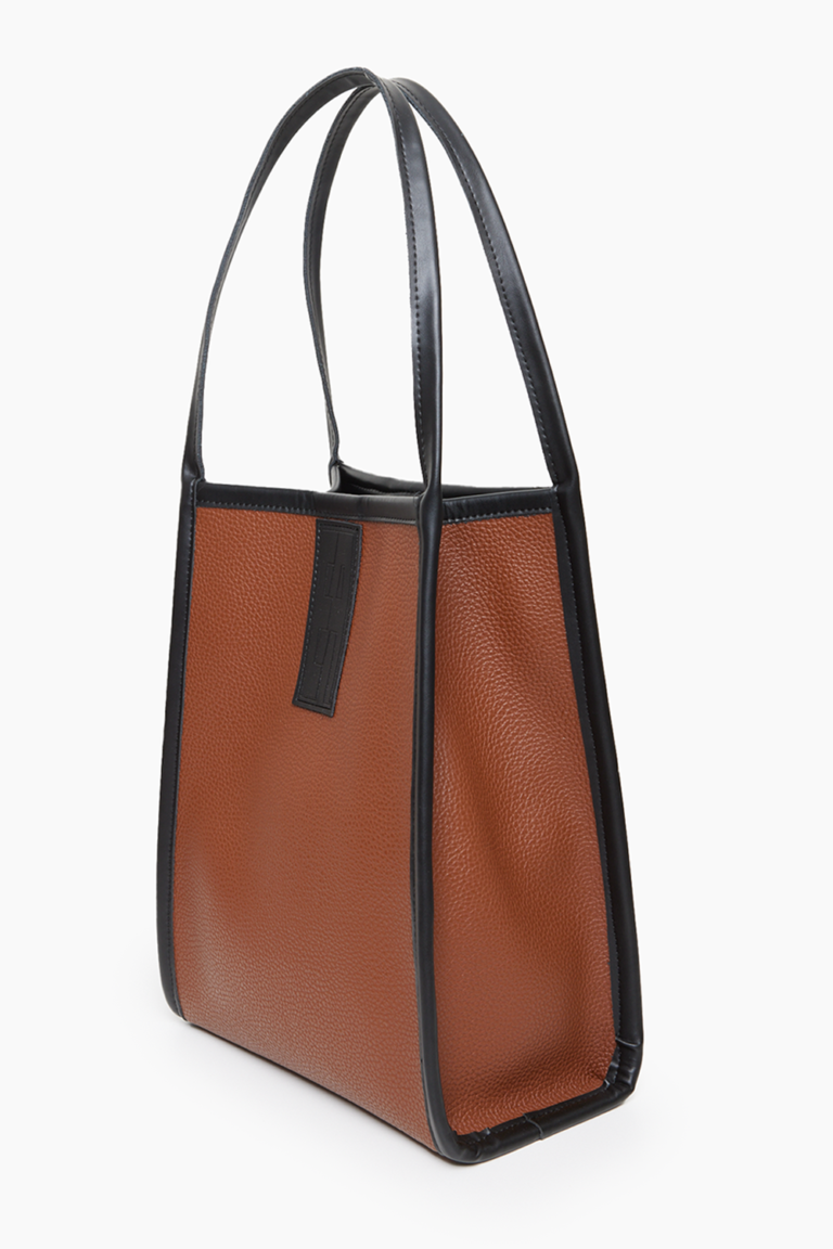 elena athanasiou In The Name Tall Tote Brown cukagr