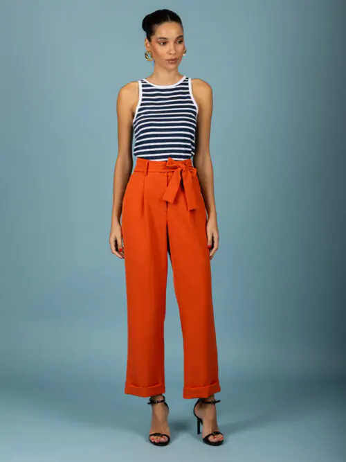 chaton Connie pants Burnt Orange cukagr