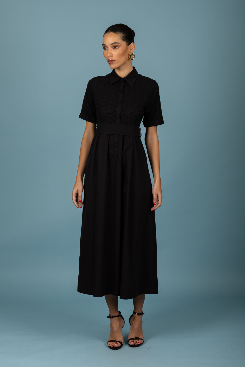 chaton Manuel dress Black cukagr1
