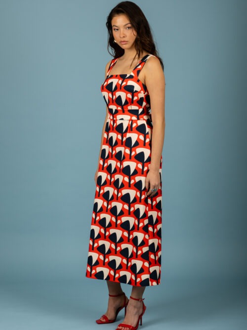 chaton forema Bianca dress Red cukagr3