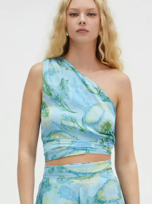HEMITHEA Dalia Skirt Sky blue cukagr