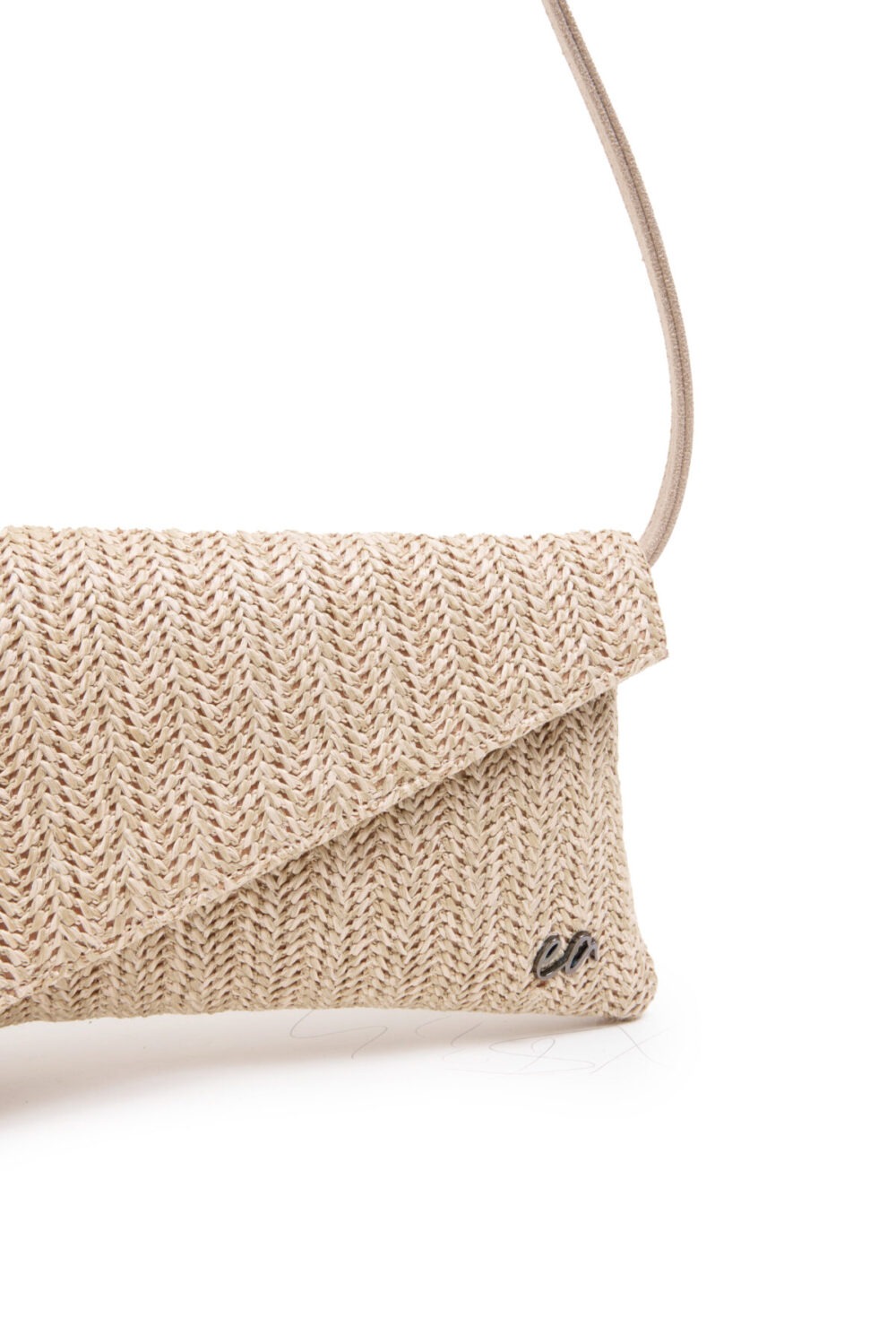 Elenaathanasiou Cap Clutch Straw Beige cukagr2