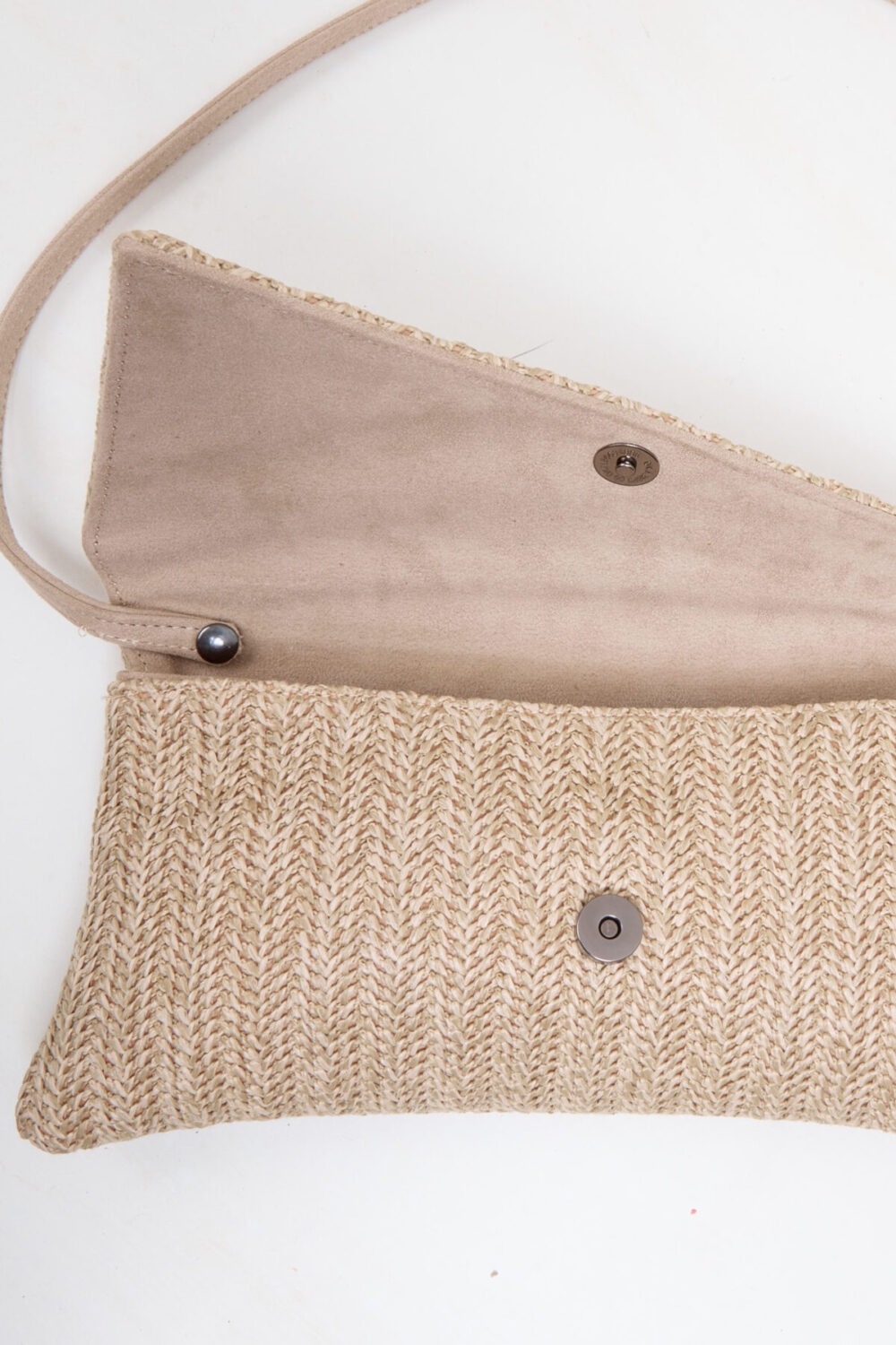 Elenaathanasiou Cap Clutch Straw Beige cukagr4