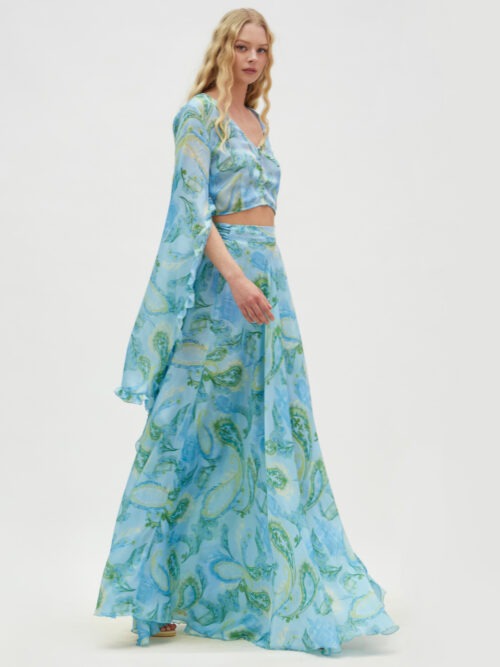 HEMITHEA Bee Top Skyblue cukagr