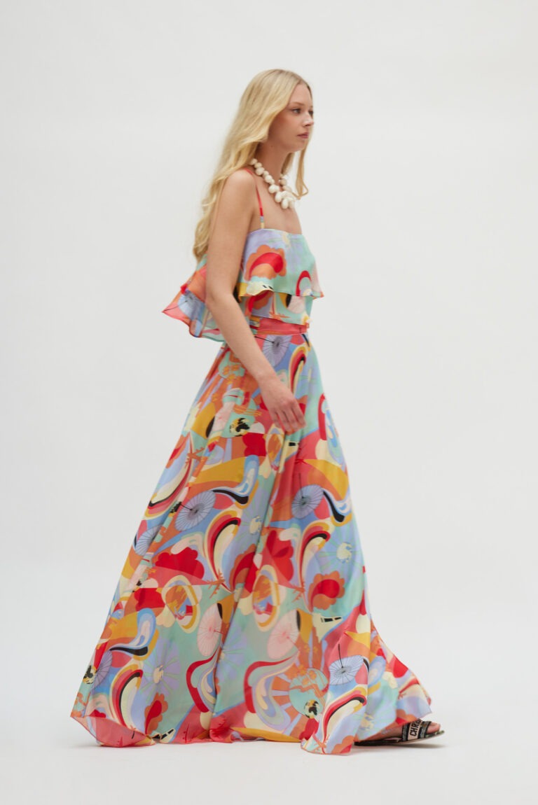 HEMITHEA Dalia Skirt Watermelon red cukagr1