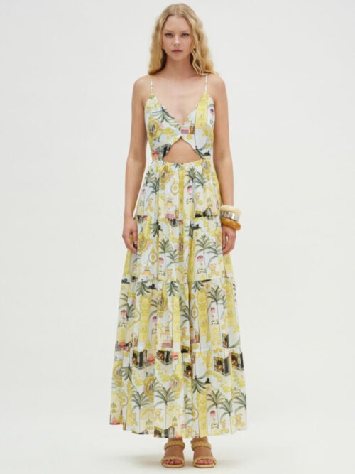 HEMITHEA Ether Dress Skyblue cukagr1