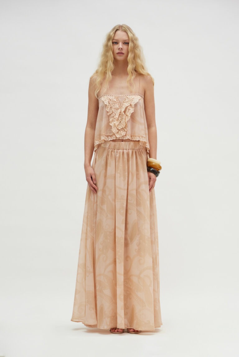 HEMITHEA Indie Skirt Nudepink cukagr