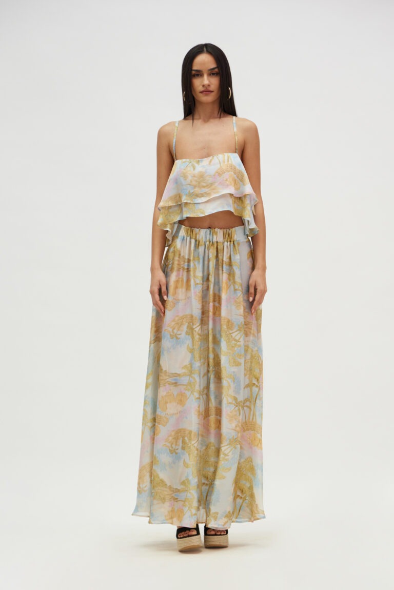 HEMITHEA Indie Skirt Sky blue cukagr