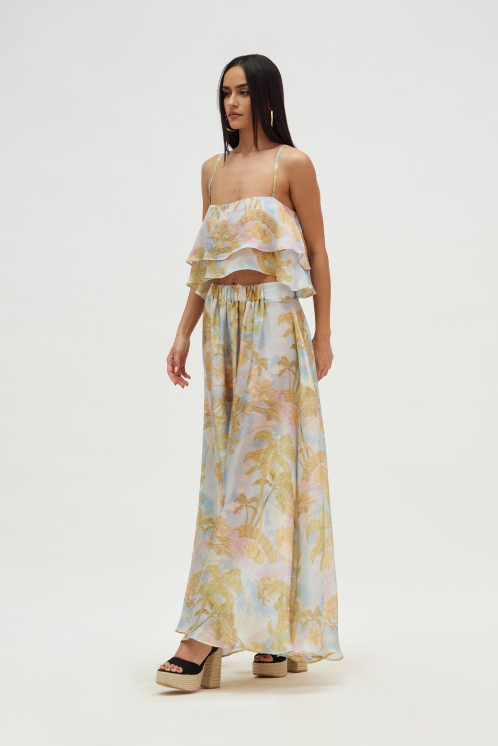 HEMITHEA Indie Skirt Sky blue cukagr1