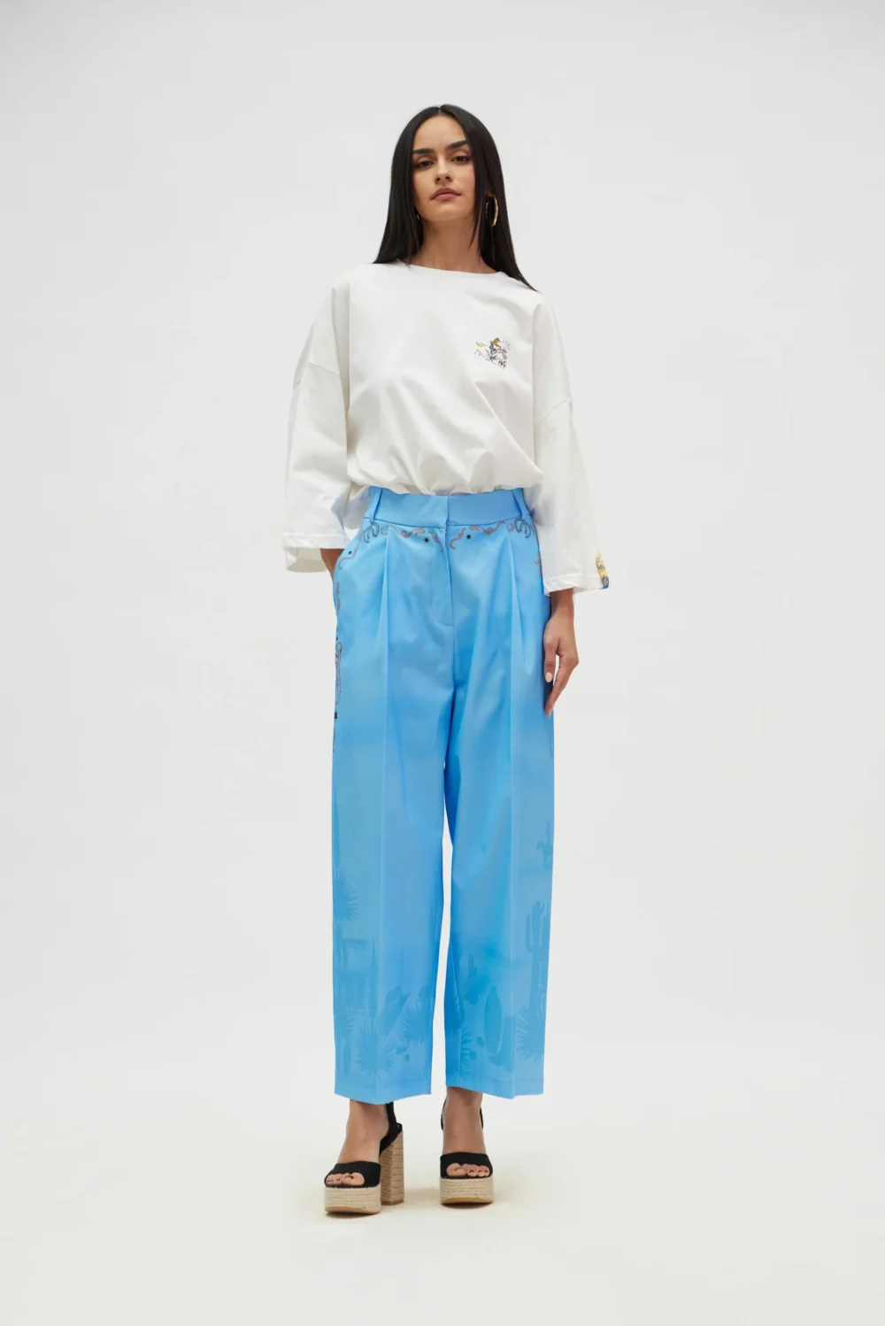 HEMITHEA Ava Pants Texas cukagr2