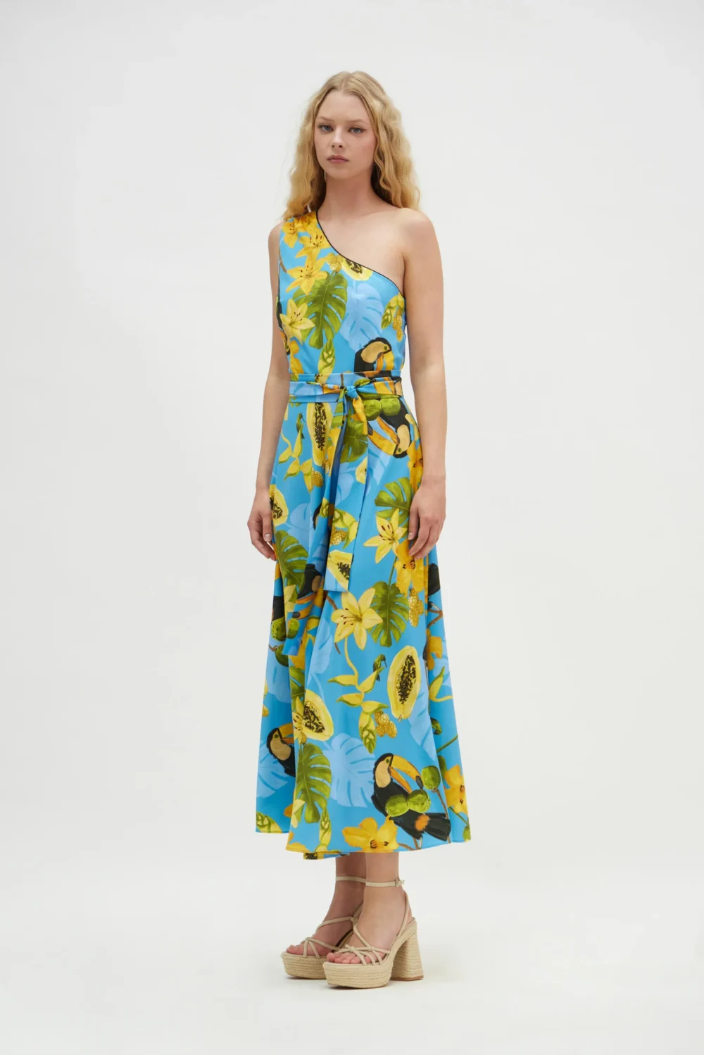 HEMITHEA CalliroeDress Capri blue cukagr4