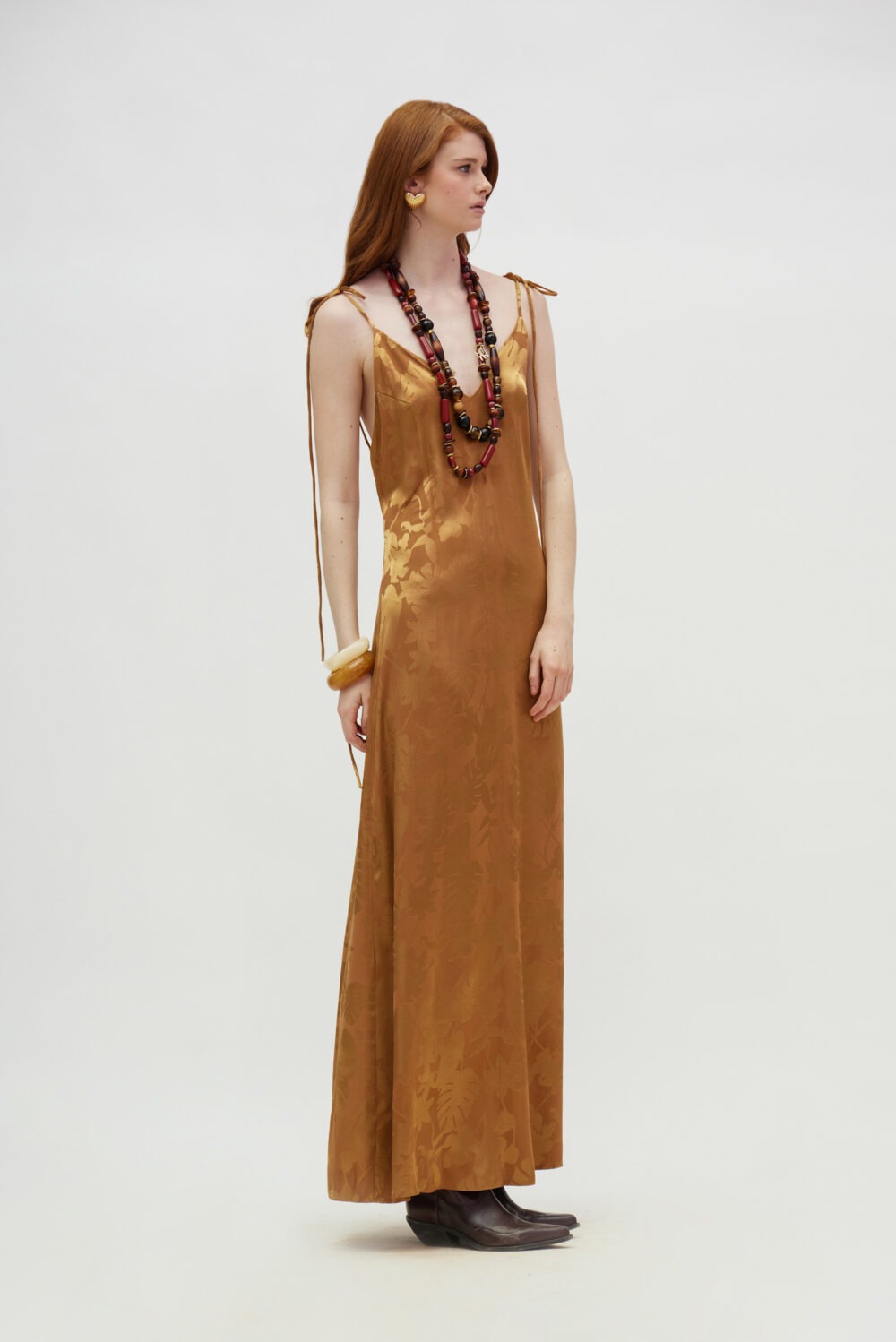 Hemithea Celeste Dress Milk Chocolate cukagr4