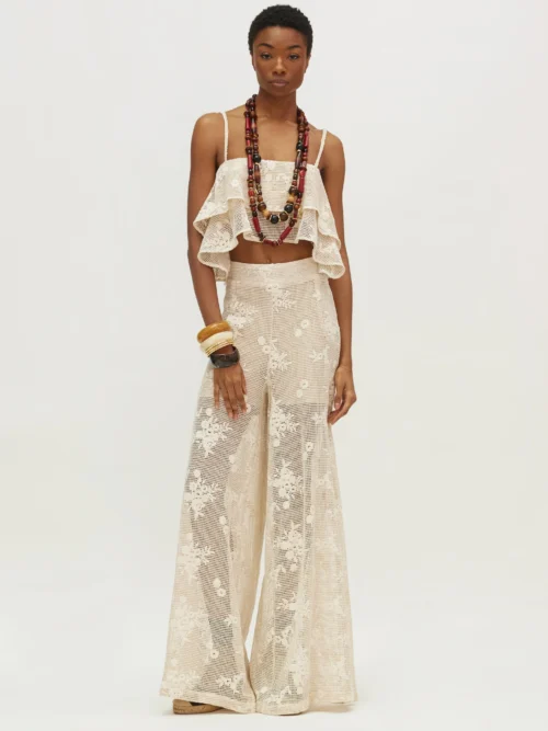 Hemithea Catalina Pants Ecru cukagr1