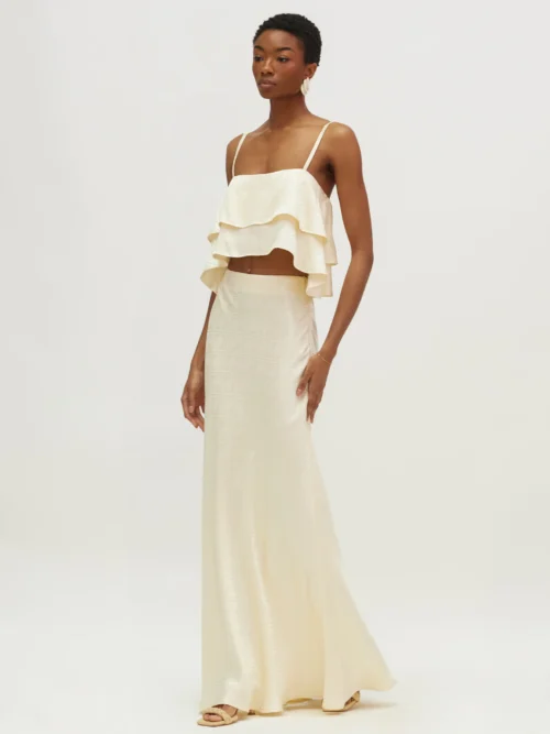 Hemithea Rosemari Skirt Cream cukagr