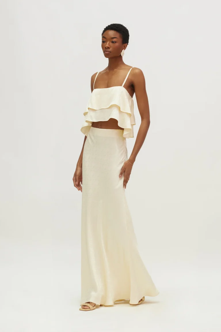 Hemithea Rosemari Skirt Cream cukagr