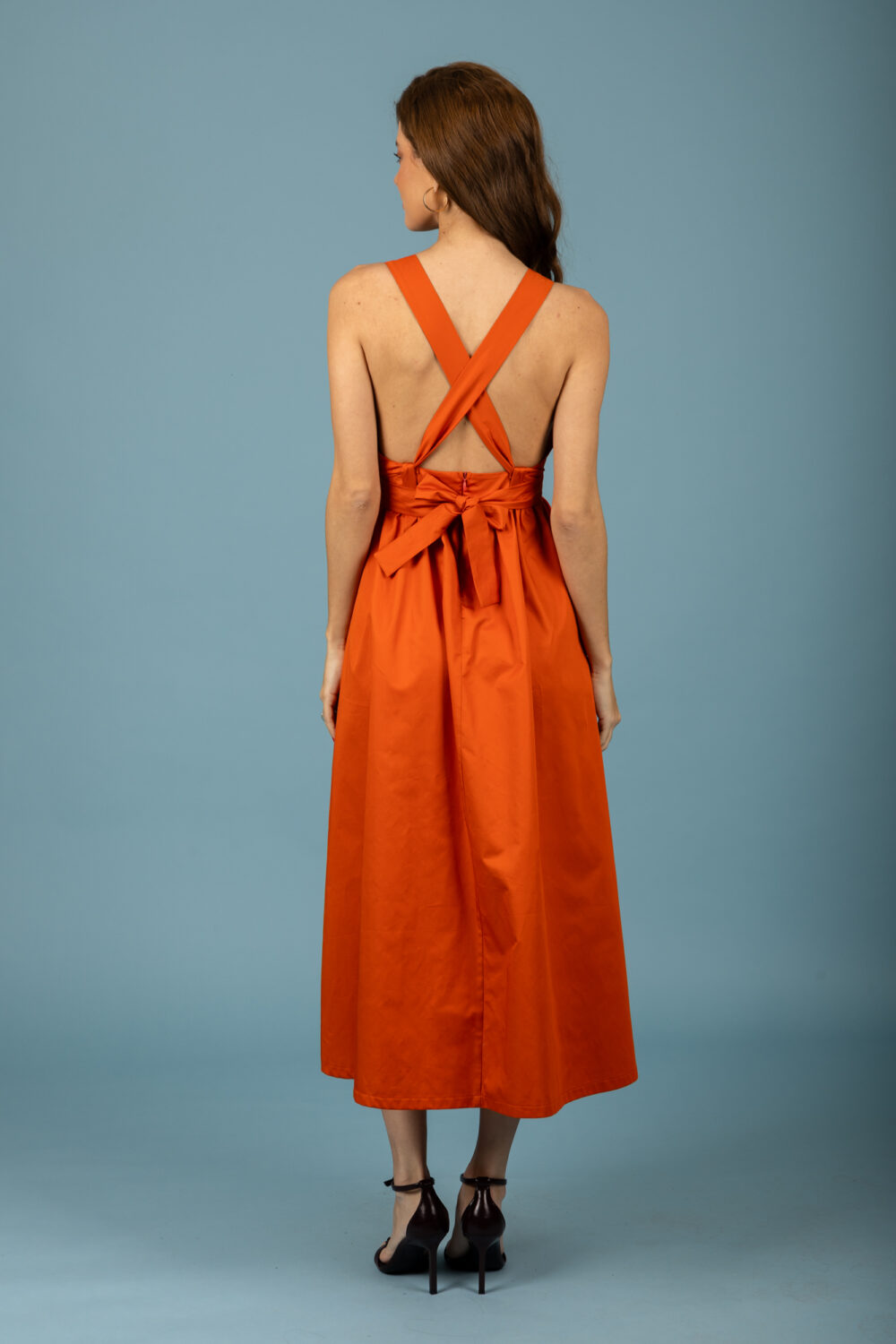 chaton Alison dress BurntOrange cukagr3
