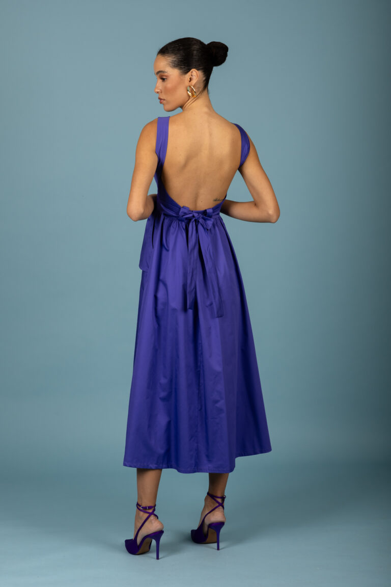 chaton Alison dress Purple cukagr