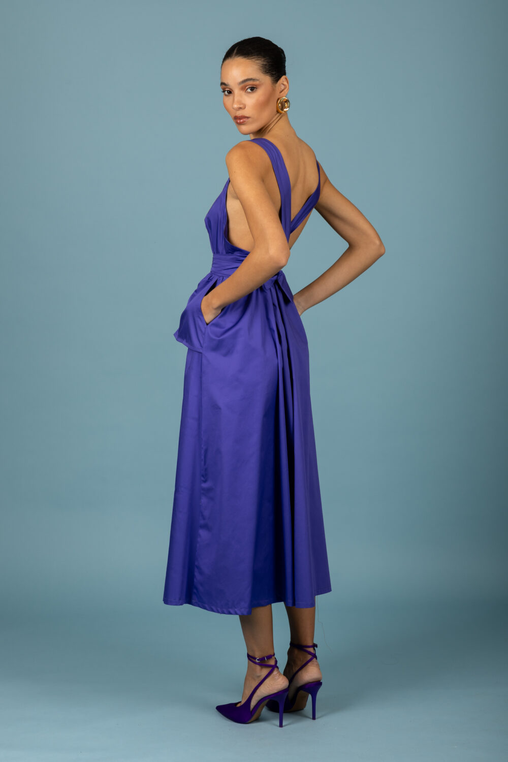 chaton Alison dress Purple cukagr4