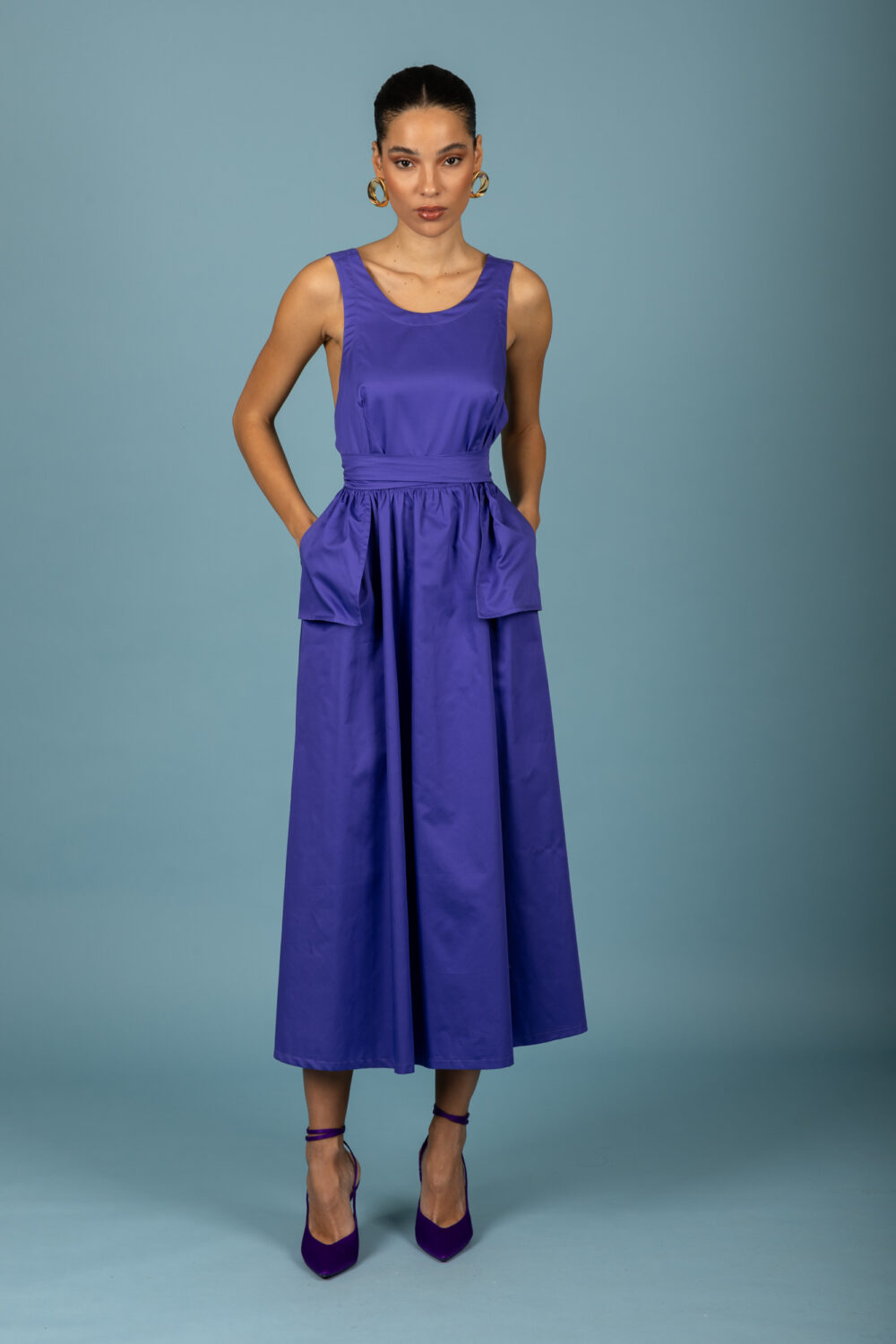 chaton Alison dress Purple cukagr5
