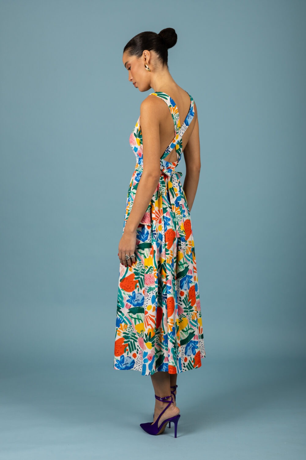 chaton Aurora open back dress cukagr4
