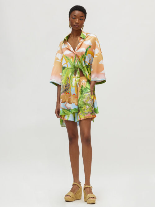 Hemithea Janna Shirt Green cukagr3