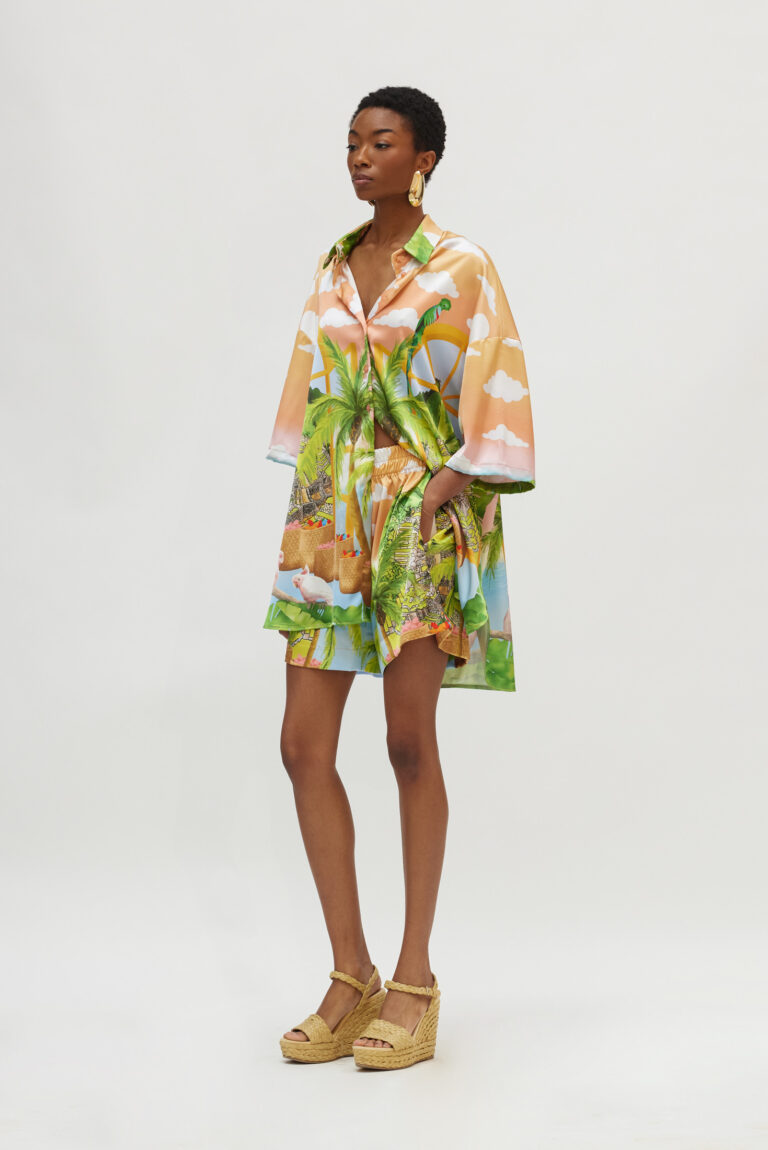 Hemithea Toulouse Shorts Green1