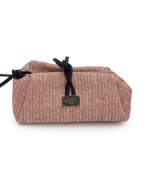 Elenaathanasiou Lunchbag Vegan Straw Pink cukagr