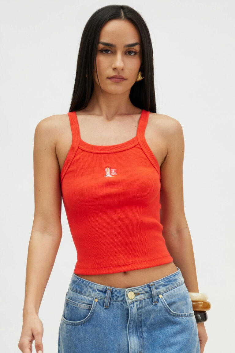 Hemithea Piera Top Watermelon red cukagr