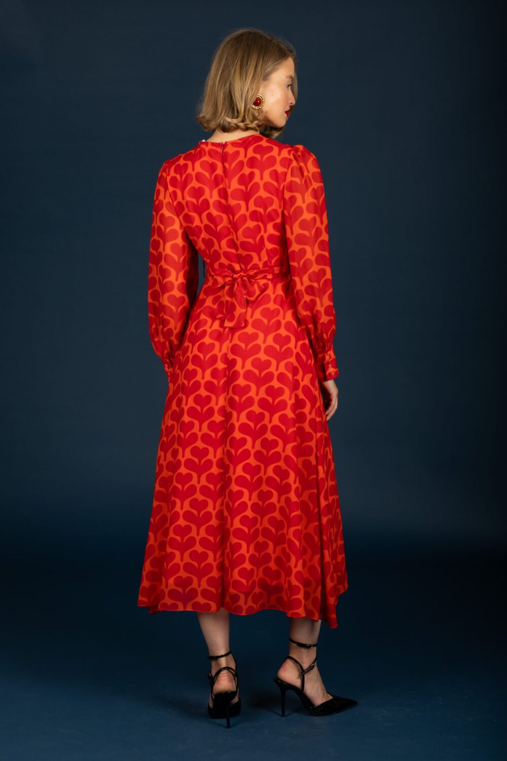 Chaton Agatha dress Red cukagr6