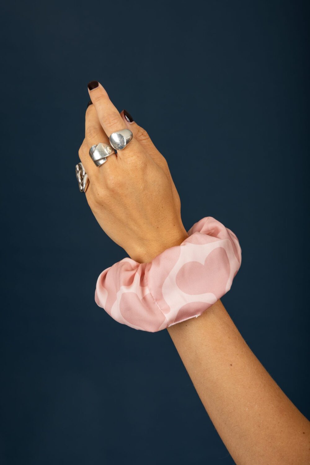 Chaton Agatha scrunchie Pink cukagr