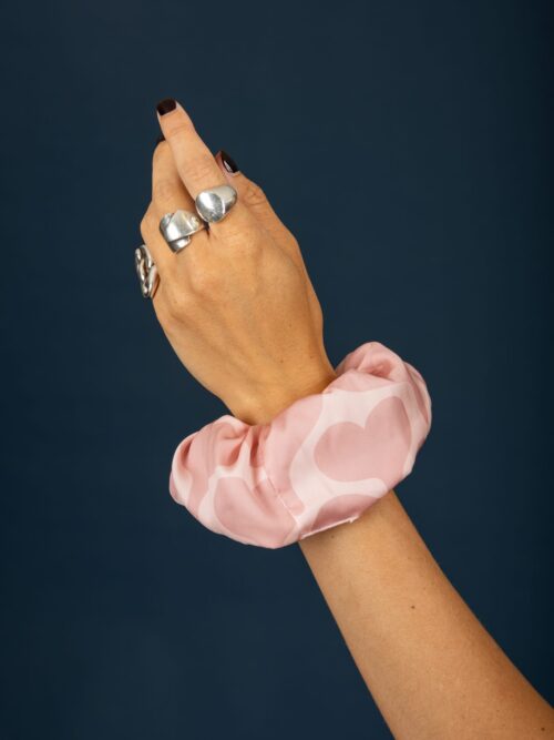 Chaton Agatha scrunchie Pink cukagr