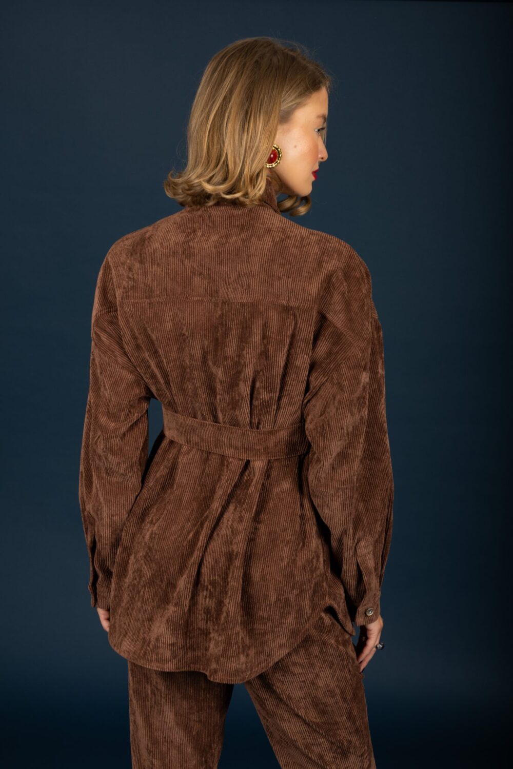 Chaton Morris oversize shirt Chocolate cukagr.jpg1
