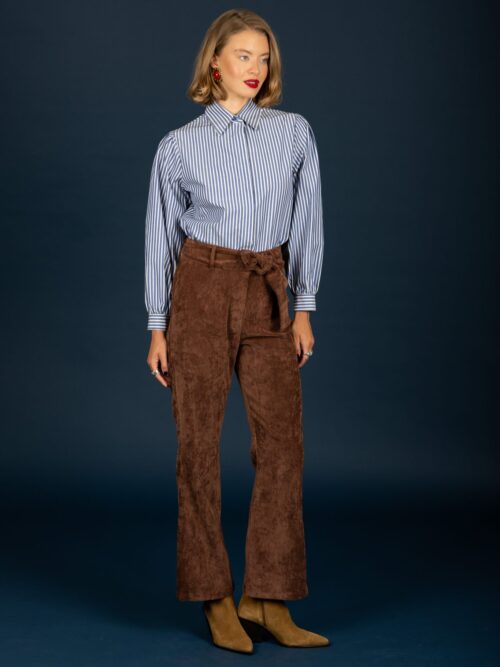Chaton Morris pants Chocolate cukagr