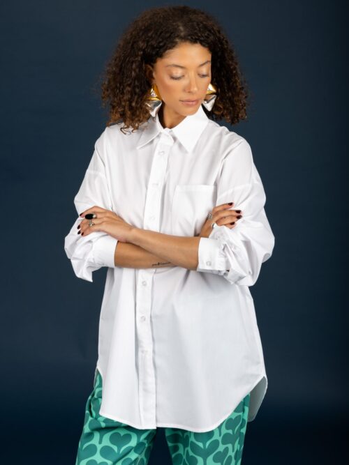 Chaton Shannen oversize shirt cukagr