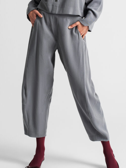 MOUTAKI slouchy panteloni gkri cukagr