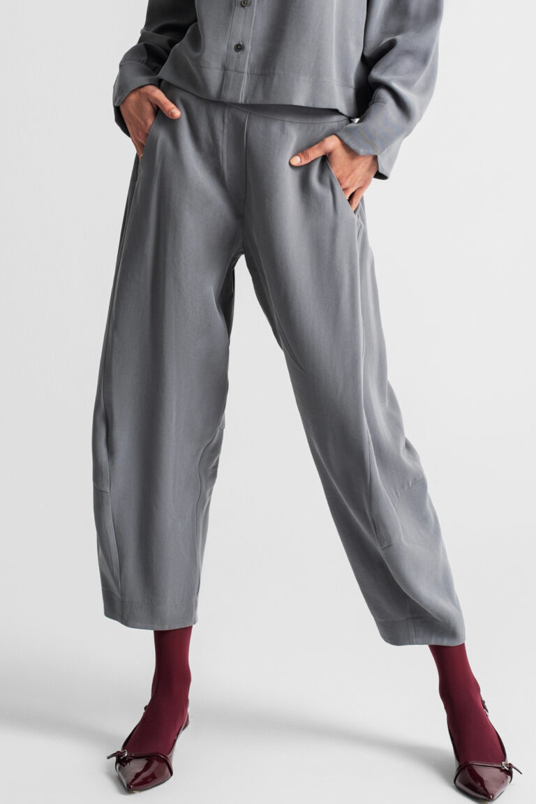 MOUTAKI slouchy panteloni gkri cukagr