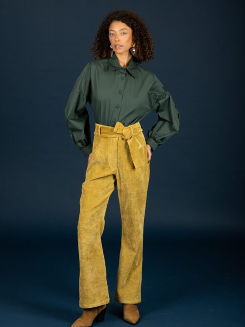 Chaton Morris pants Olive Beige cukagr