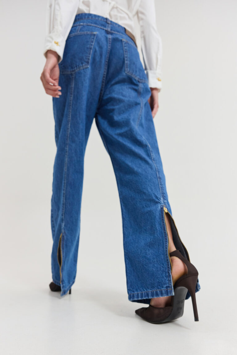 Hemithea Bafalo ‘Z’ Denim Pants (Mid Blue) cukagr