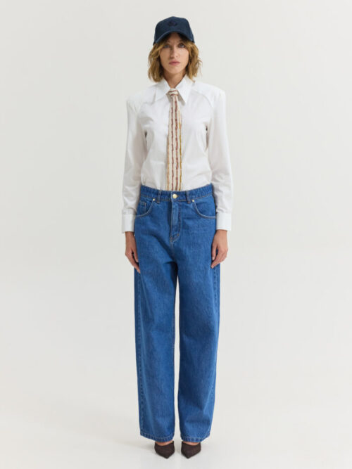 Hemithea Bafalo ‘Z’ Denim Pants (Mid Blue) cukagr1