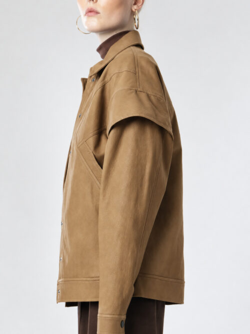 CUKA jacket camel side
