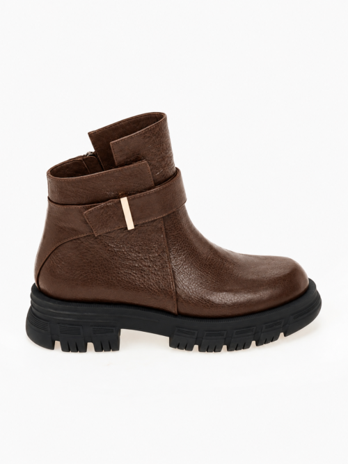 brown boot single